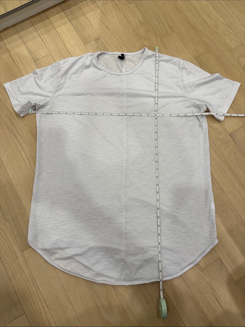 Men's White Short-Sleeve Crewneck Tee